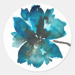 Natures Greenery V Classic Round Sticker