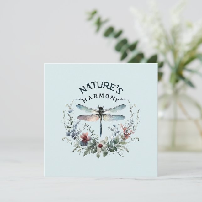 Nature's Harmony - Artistic Dragonfly (Standing Front)