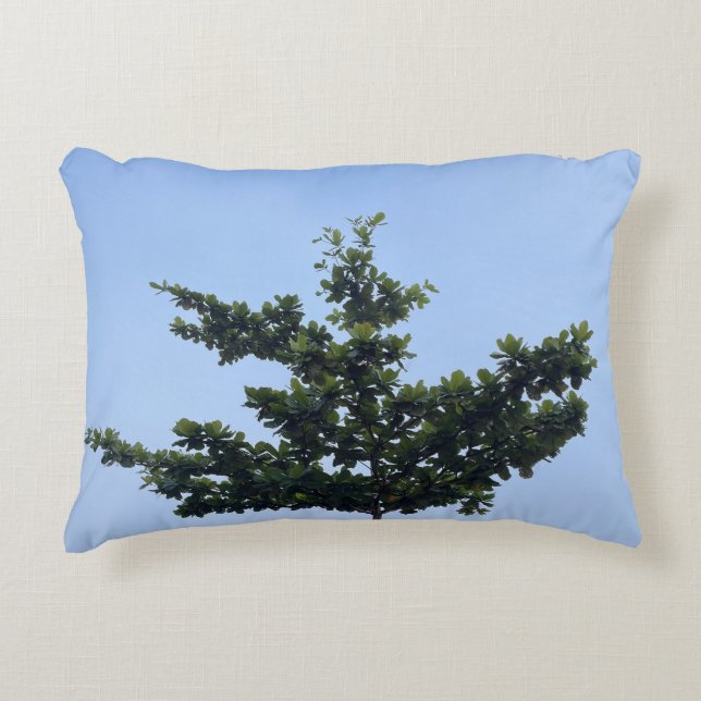 Nature's Harmony Pillow - Trees and Skies in Perfe (Front)