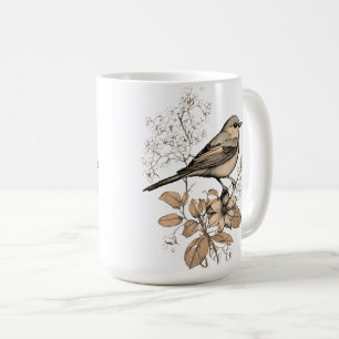 Nature's Harmony: Vintage Serenity Coffee Mug