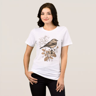 Nature's Harmony: Vintage Serenity Tri-Blend Shirt