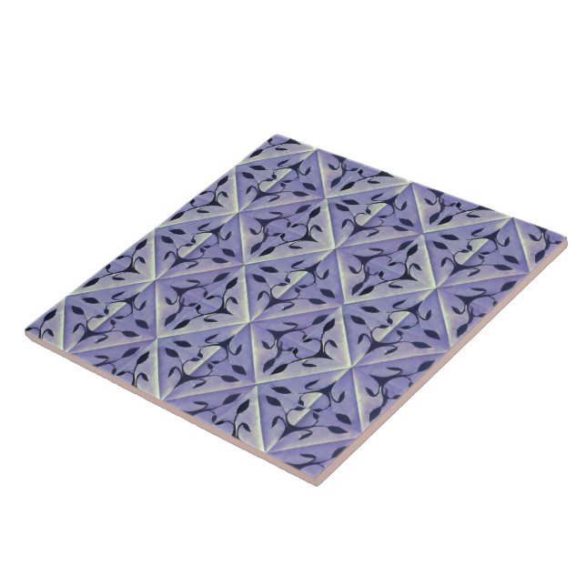 Nature's Hidden Geometry Abstract Geometric  Tile (Side)
