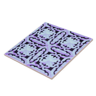 Nature's Hidden Geometry Abstract Geometric  Tile