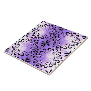 Nature's Hidden Geometry Abstract Geometric Tile