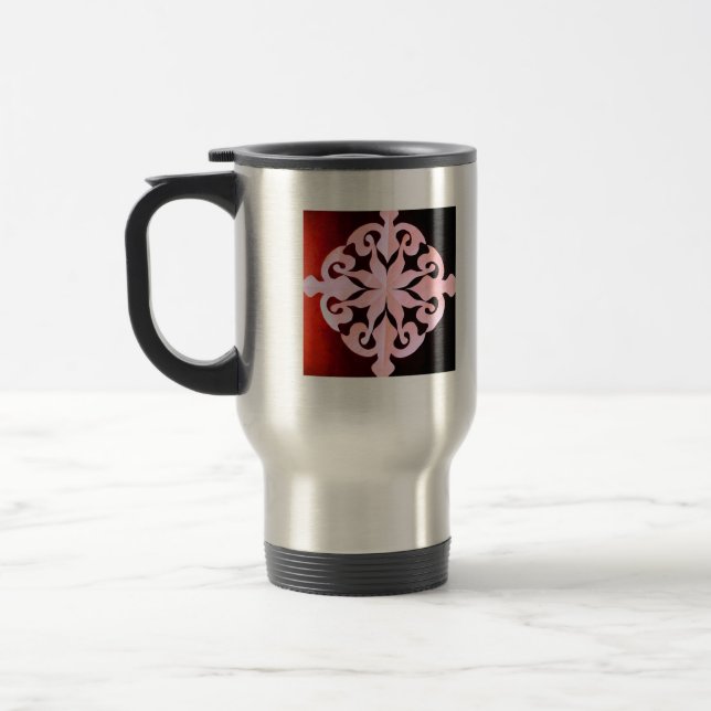 Nature's Hidden Geometry Abstract  Mug (Left)