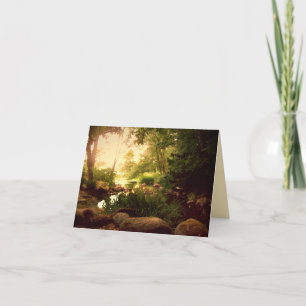 Natures Hideaway 2 blank Card