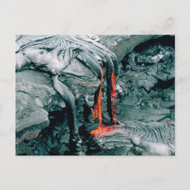 Nature's Lava Fury Postcard (Front)