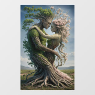 Nature's Lovers Window Cling