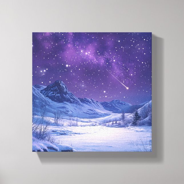 Nature's Lullaby Underneath the Stars Canvas Print (Front)