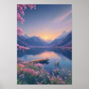 Nature's Majesty at Dusk Poster