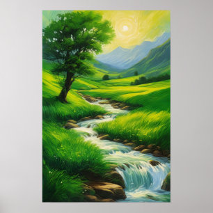 Nature's Overture, Green Valley's Symphony Poster