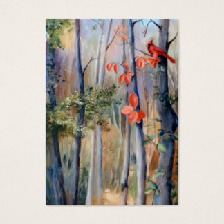 Natures Path Cardinal Art Card