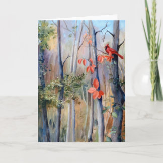 Natures Path Cardinal Blank Card
