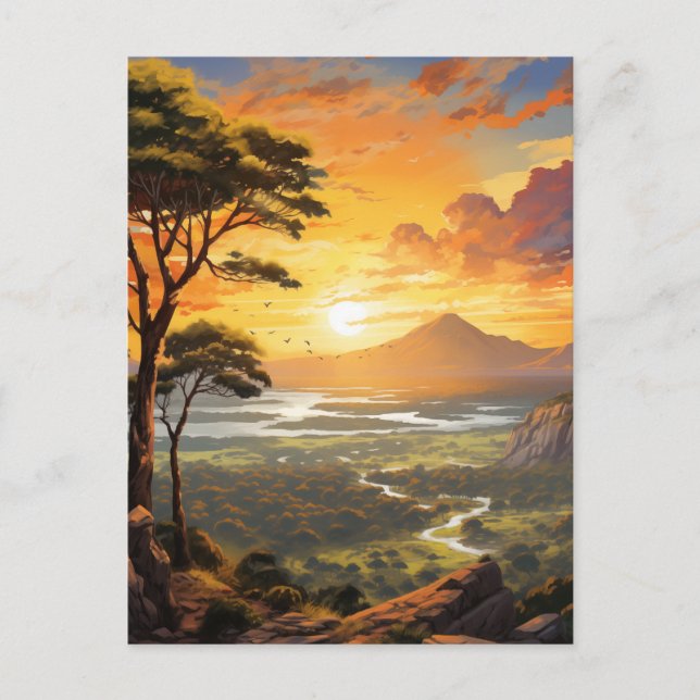 Nature's Peaceful Landscape #9 Postcard (Front)