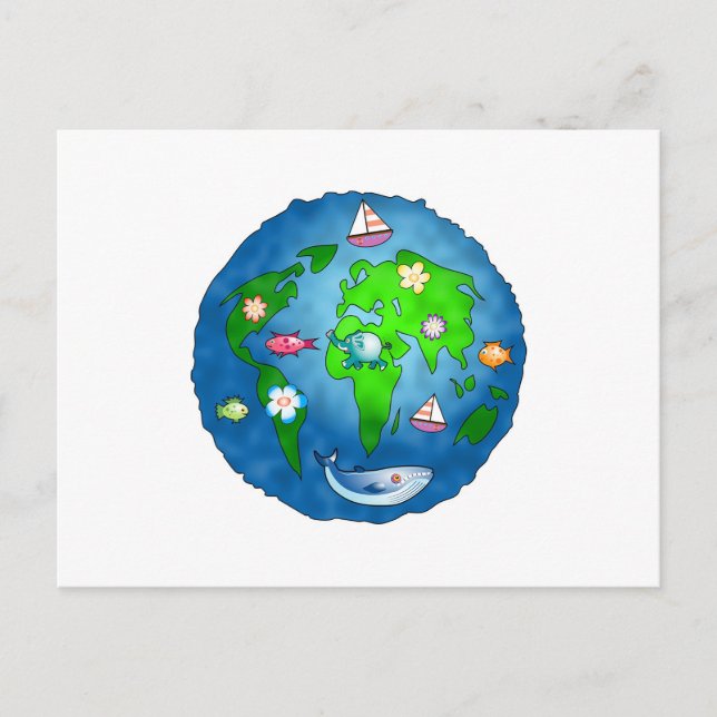 Natures Planet Postcard (Front)