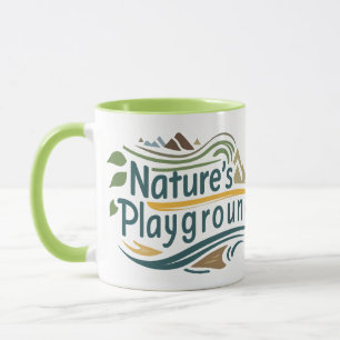 Nature's playground  mug