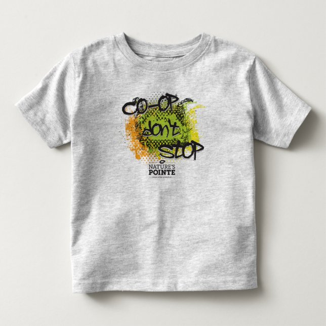 Nature's Pointe Kid's Graffiti Long Sleeve T-Shirt (Front)
