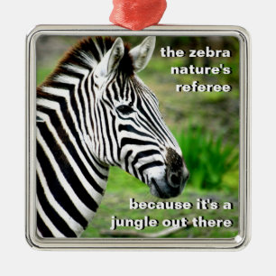 Nature's Referee Metal Tree Decoration