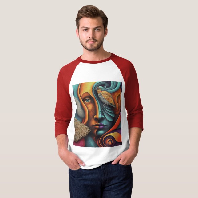 Nature's Reflection  T-Shirt (Front Full)