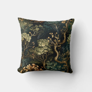 Nature's Tapestry Throw Pillow
