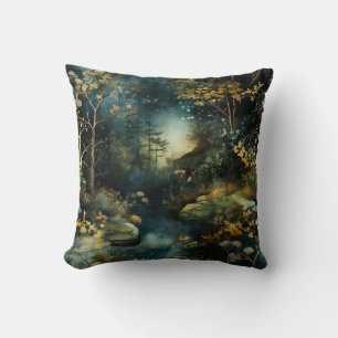 Nature's Tapestry Throw Pillow