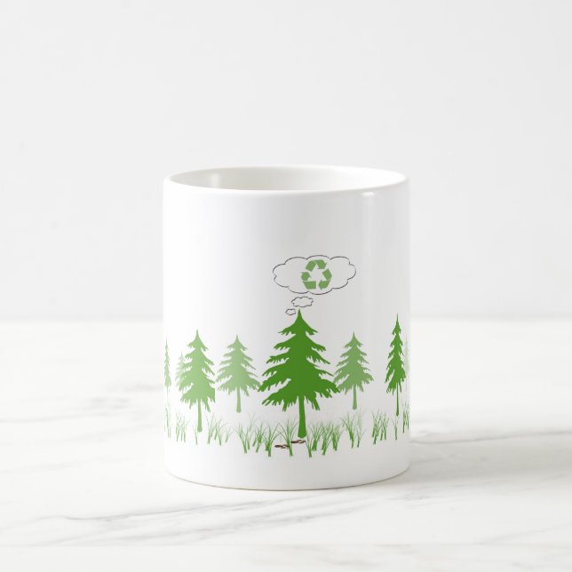 nature's thoughts coffee mug (Center)