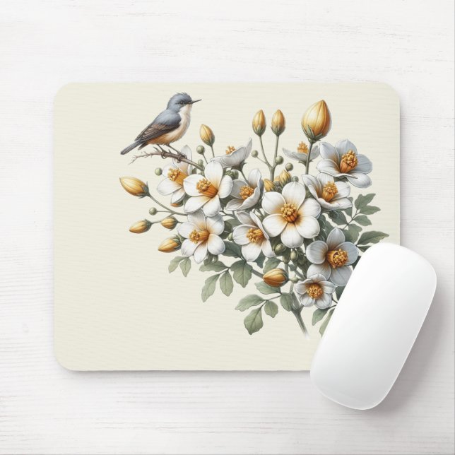 Natures Touch Mouse Mat (With Mouse)