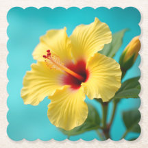 Nature's Treasure: Yellow Hibiscus Harmony