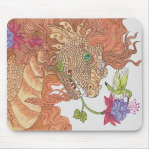 Nature's Treasures Dragon Mouse Mat