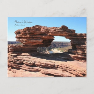 Nature's Window, Kalbarri - Postcard