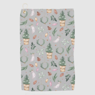 Nature's Winter Treats Golf Towel