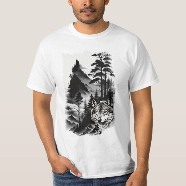 NatureWolf T-Shirt (Front)