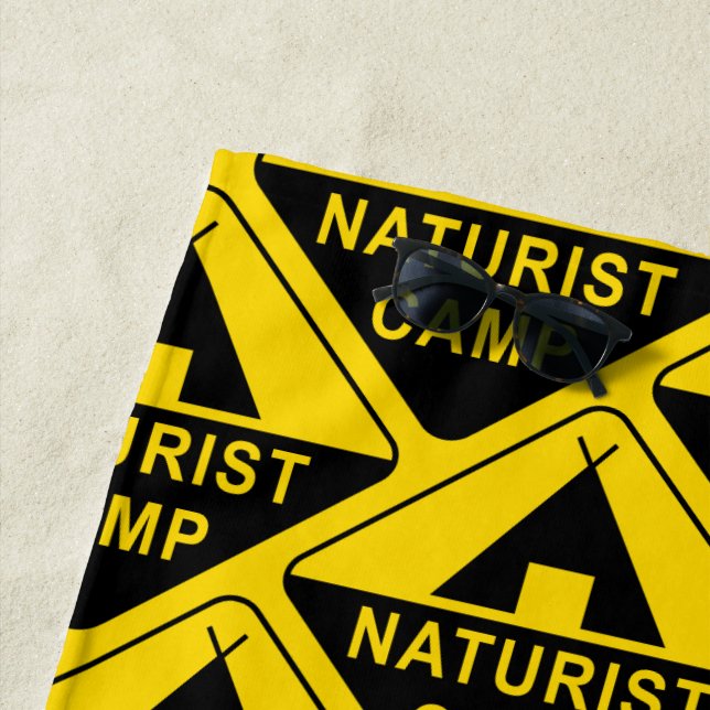 Naturist Camp Beach Towel (In Situ)