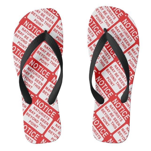 Naturist Flip Flops (Footbed)