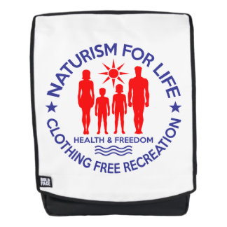 Naturist For Life - Nudists Recreation Backpack
