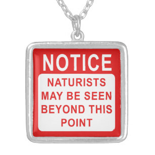 Naturists Silver Plated Necklace