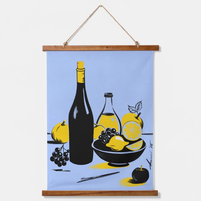 naturmort#1 hanging tapestry (Front)