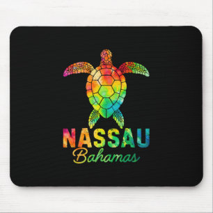 Nau Hamas Tie Dye Sea Turtle Hamas Beach Vacation  Mouse Mat