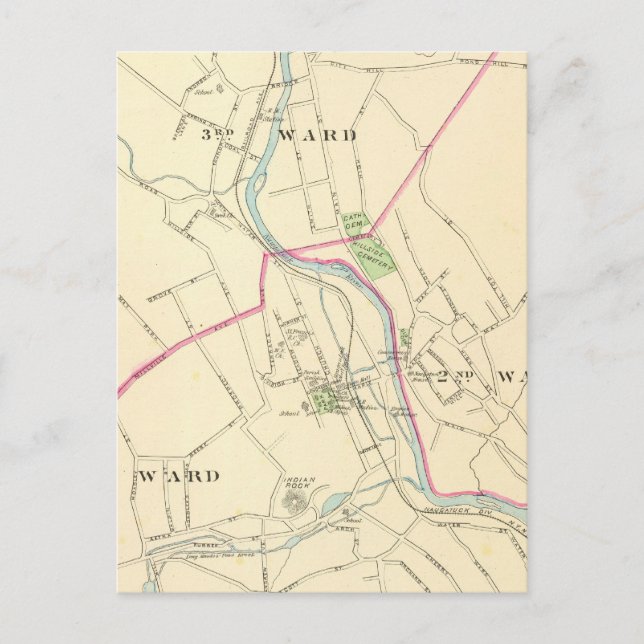 Naugatuck Postcard (Front)