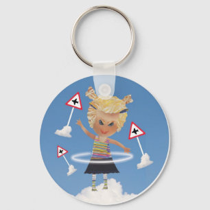 Naught child! key ring