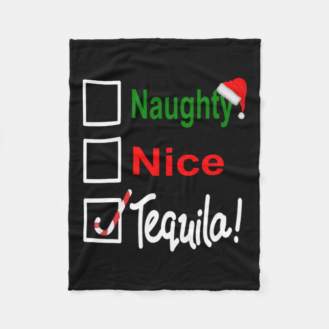 Naughty12  fleece blanket (Front)