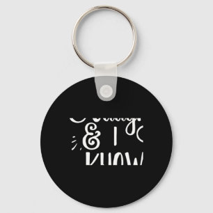 Naughty And I Know It Funny Christmas Baby T Shirt Key Ring