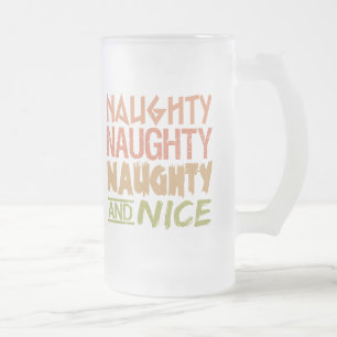 Naughty AND Nice custom mug - choose style, color