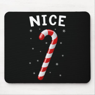 Naughty And Nice Matching Couples Christmas 1 Mouse Mat