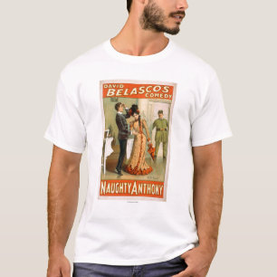 Naughty Anthony "At It Again" Theatre Poster T-Shirt