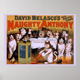 Naughty Anthony - Theatre Poster