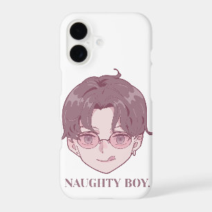 "NAUGHTY BOY" Anime Manga Style Graphic Case