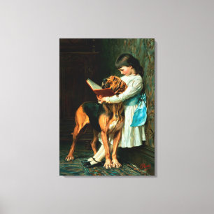 Naughty Boy or Compulsory Education Canvas Print