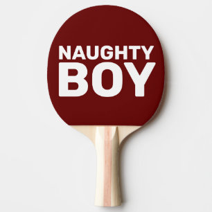 NAUGHTY BOY PING PONG PADDLES