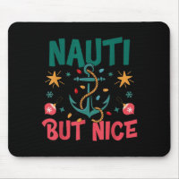 Naughty But Nice Funny Nautical Christmas Pun Joke